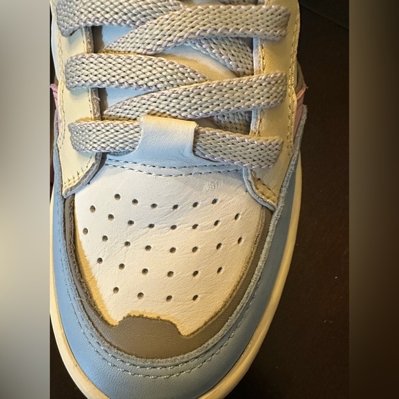 NIB ONCEPT Paris Leather Sneaker 6 Orchid Multi - Picture 7 of 10